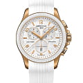 Certina Certina C030.217.37.037.00  C0302173703700 кварцевые женские часы белый циферблат, браслет каучук — вид спереди